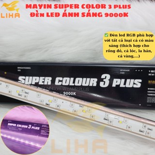  Đèn MAYIN SUPER COLOR 3 PLUS 9000K - Đèn Led Cao Cấp Huyết Long Cá Lóc Cá Vàng 