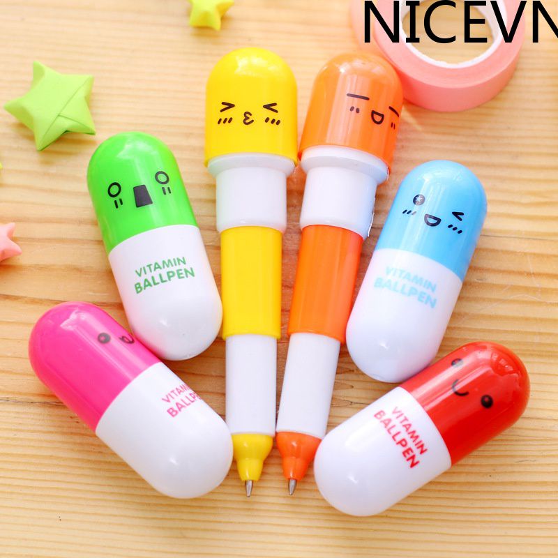Bút bi hoạt hình có thể gập lại dễ thương dành cho học sinh tiểu học NICEKLIFE