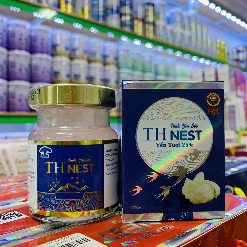 NƯỚC YẾN SÀO TH NEST GIÚP BỒI BỔ, TĂNG CƯỜNG SỨC KHỎE