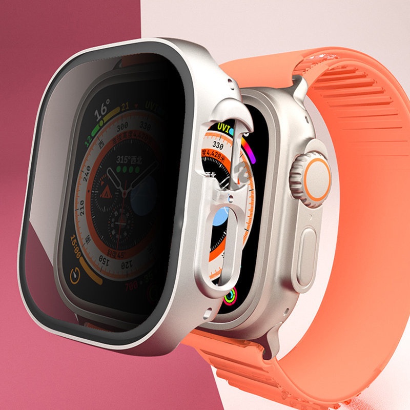 Kính Cường Lực Chống Nhìn Trộm hd Dành Cho apple watch ultra 2 49mm case 40mm 44mm 45mm iwatch 9 8 7 se 6