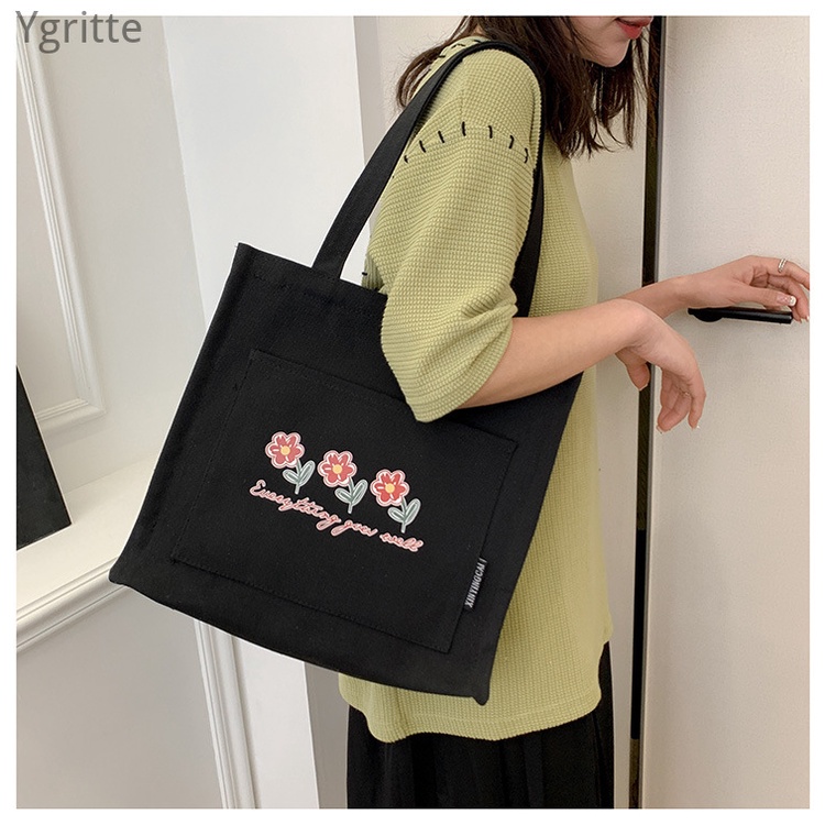Phụ Kiện Chuyên Dụng Cho Máy Tính Bảng⚡⚡Túi Đeo Chéo Vải canvas Sức Chứa Lớn 16a Phong Cách Cổ Điển Thời Trang Cho Nữ