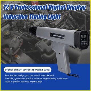 Inductive Timing Light with Digital Display for Precise Ignition Timing