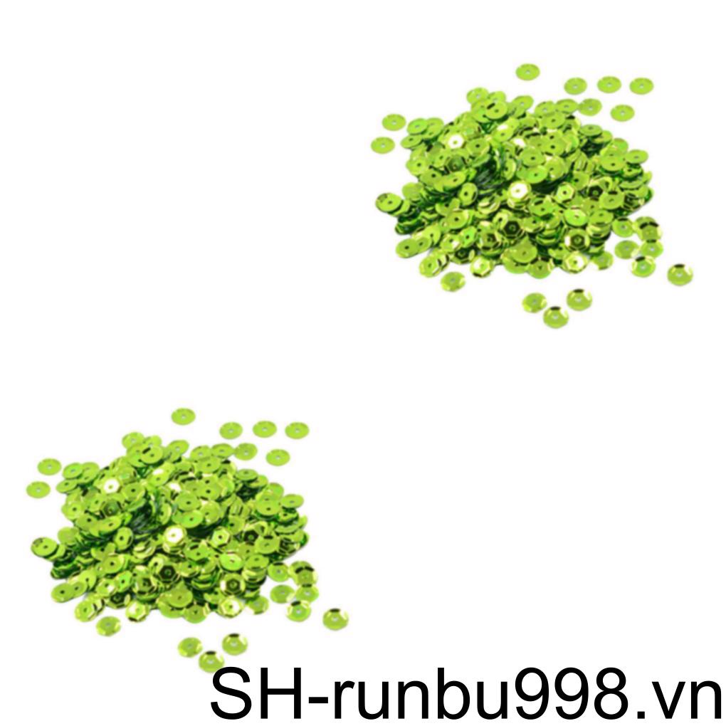 Set 1 / 2 / 3 / 5 400 Hạt Kim Sa Tròn 7mm May Vá Thủ Công