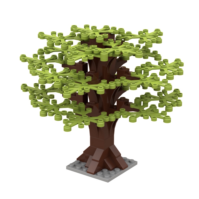 Bộ Đồ Chơi Lắp Ráp Khu Rừng Cây Cho Bé Trai Bé Gái moc