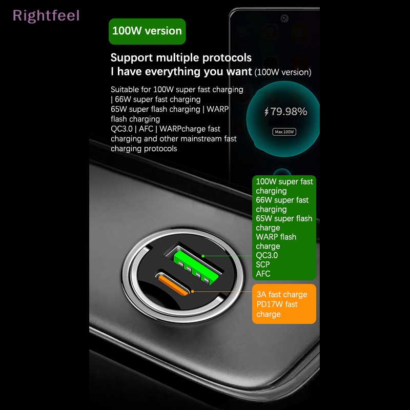 Tẩu Sạc Điện Thoại mini Hai Cổng usb 200w Cho Xe Hơi iphone 13 12 xiaomi huawei samsung Mới