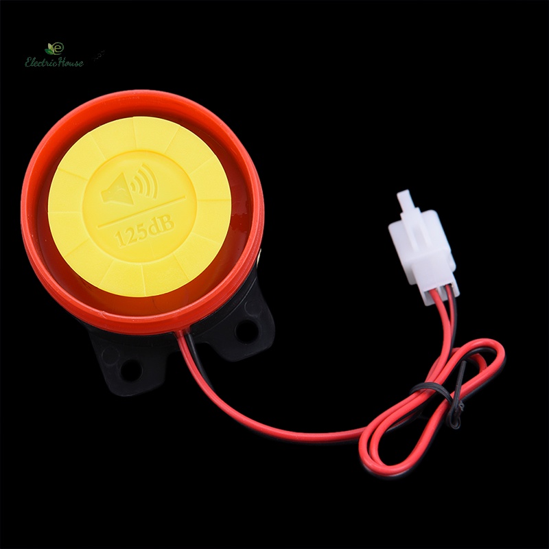 Còi Điện klaxon 125db 12v Chuyên Dụng Cho Xe Hơi Xe Máy atv