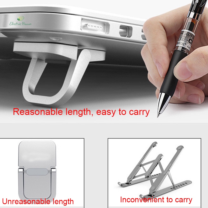 Giá Đỡ laptop / Bàn Phím Máy Tính Bằng Nhôm Tiện Dụng