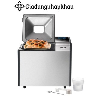 Máy làm bánh mì tự động unold 68415 / unold 68456, 11 chương trình, dung tích 1l, bh 12 tháng, giadungnhapkhau19