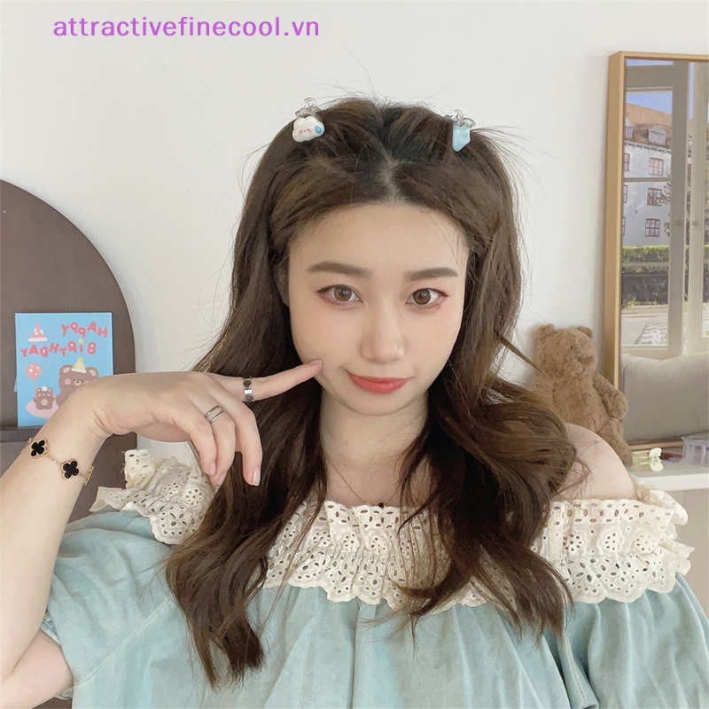 Kẹp Tóc Hình Đám Mây / Ngôi Sao / Đám Mây Dễ Thương Cho Bé Gái