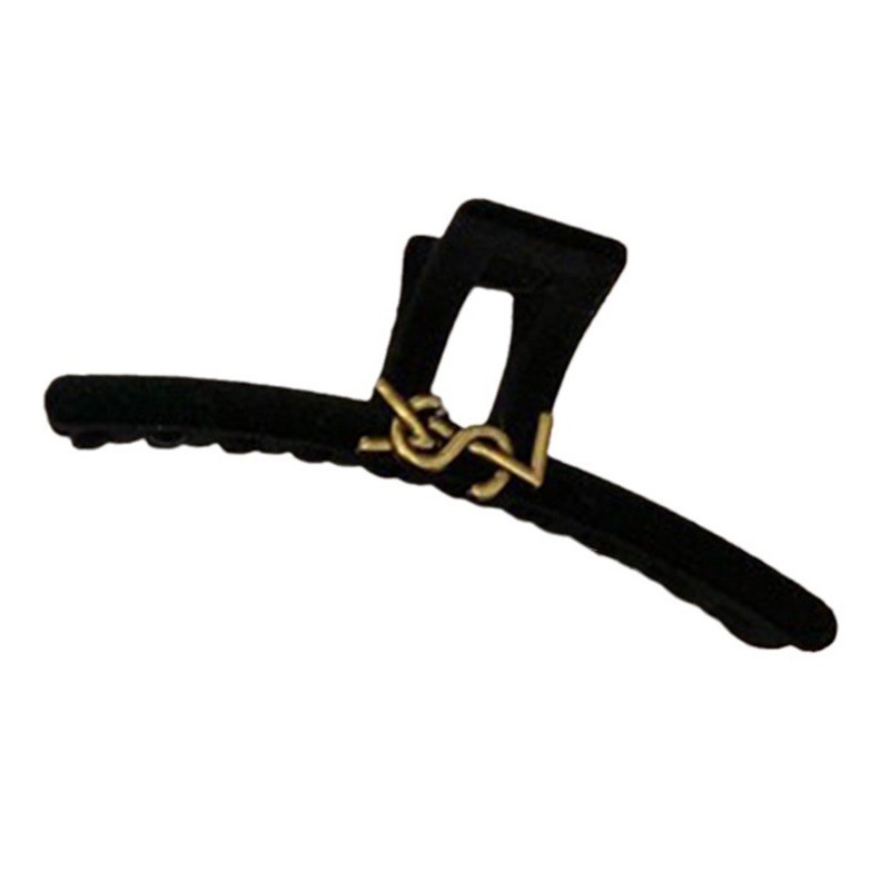 Kẹp Tóc Nhung Đen Phong Cách vintage Xinh Xắn Cho Nữ