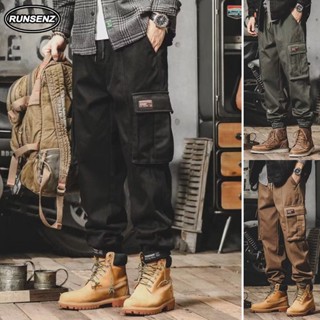 Quần Hàng Hóa Thời Trang Mỹ Nam Slim Fit Chiến Thuật Quần Trơn Đi Bộ Đường Dài Quần Jogger