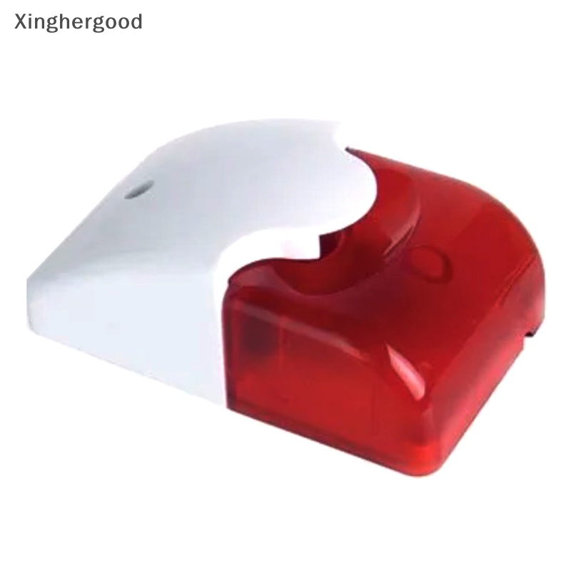 Chuông Báo Động Có Dây xinghergood 12v Siêu Bền Có Đèn Nhấp Nháy