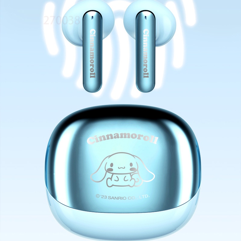 Sanrio Tai Nghe Không Dây ej-800 bluetooth 5.3 kuromi cinnamoroll pochacco Âm Thanh Siêu Dài Bằng Kim Loại Chất Lượng Cao