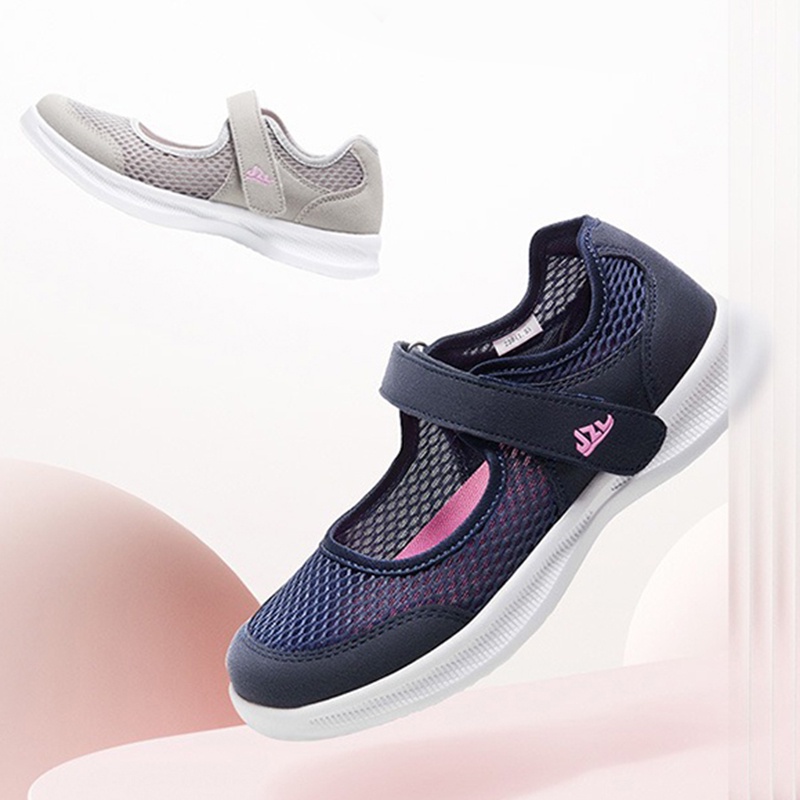 CAMEL SPORTS Giày Thể Thao Phối Lưới Siêu Nhẹ Thoáng Khí Thoải Mái Thời Trang Cho Nữ