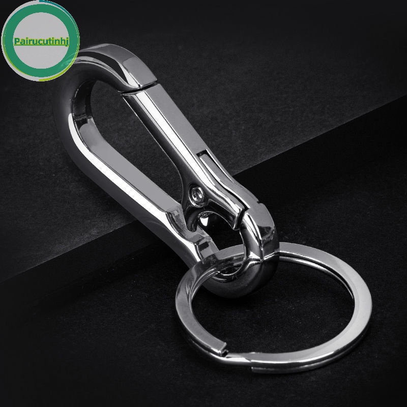 Parucutin Móc Chìa Khóa Bằng Thép Không Gỉ Chống Thất Lạc Trang Trí Xe Hơi vn