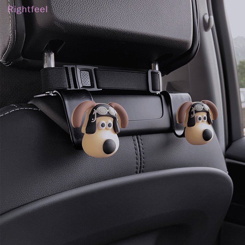 Móc Treo Đồ Gắn Sau Ghế Xe Hơi Hình Chú Chó 3d Ba Chiều Mới