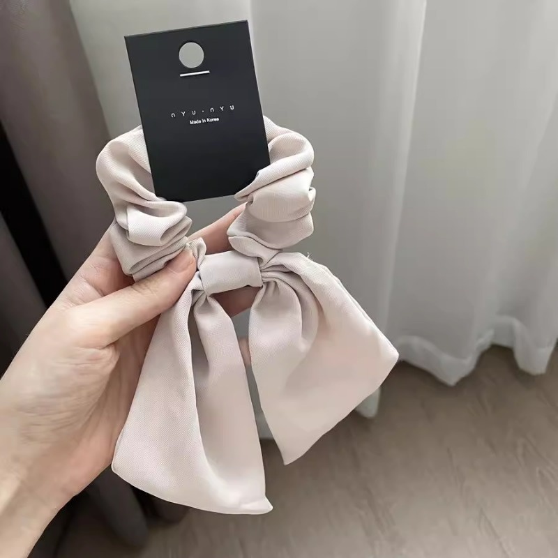 Đen Dây Cột Tóc Cao Su Co Dãn