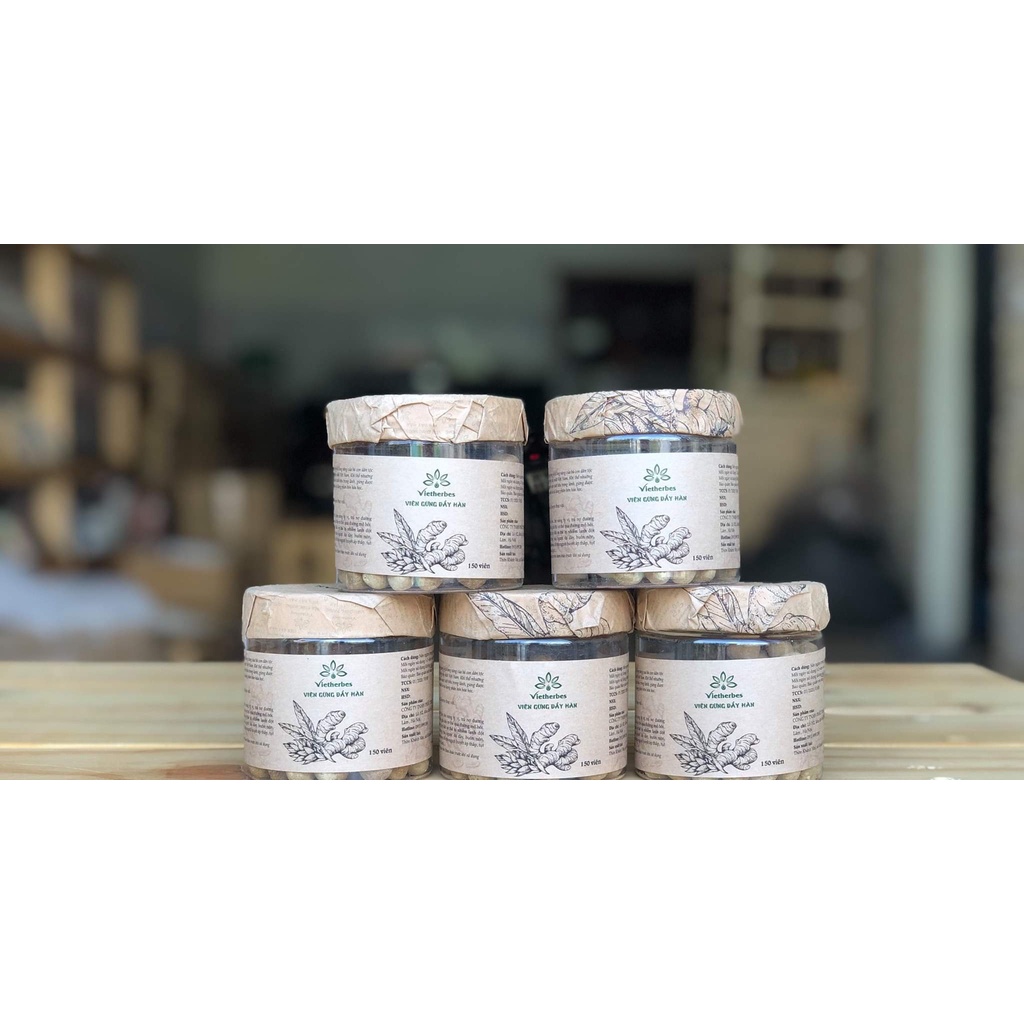 Viên Gừng Đẩy Hàn - Vietherbes