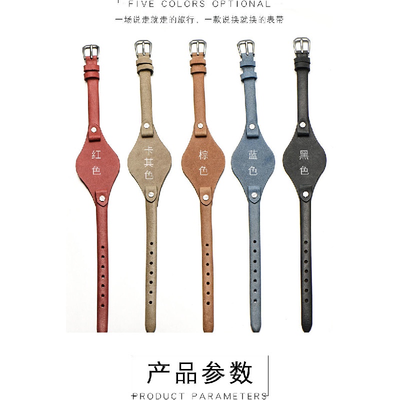 Fossil Dây Đeo Bằng Da Thật Cho Đồng Hồ es4119 es4000 es3148