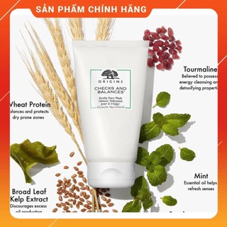 Sữa rửa mặt origins checks and balances face wash 15ml, 30ml, 150ml