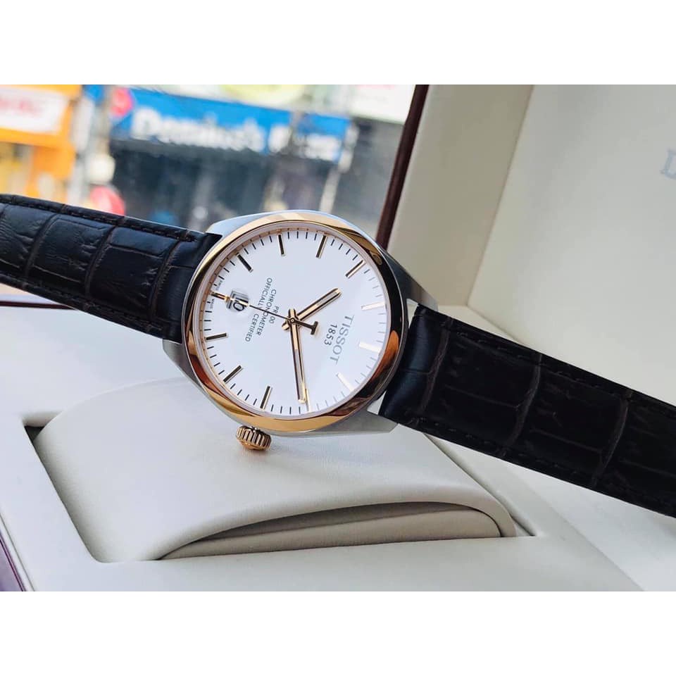 Đồng Hồ nam Tissot PR100 T101.451.26.031.00  - Máy Quartz Pin - Kính Sapphire Chính Hãng