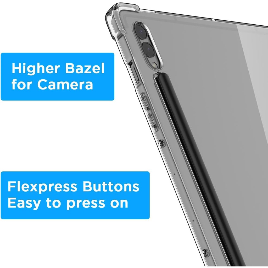 Ốp Bao Da Máy Tính Bảng tpu Trong Suốt Chống Sốc Cho samsung galaxy tab s9 ultra s9 plus s9 11 / 12.4 / 14.6 inch