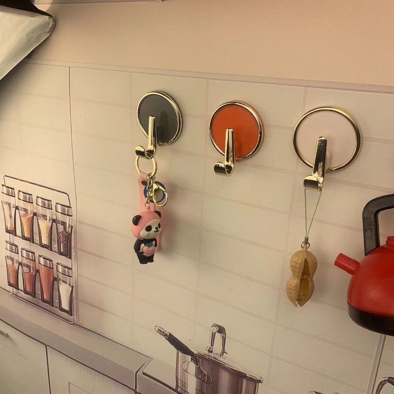 Móc Treo Đồ Dán Tường Tự Dính Tải Trọng Mạnh / Nhà Tắm / Móc Treo Khăn Nhẹ / Móc Treo Khăn Đa Năng Chống Thấm Nước Chất Lượng Cao