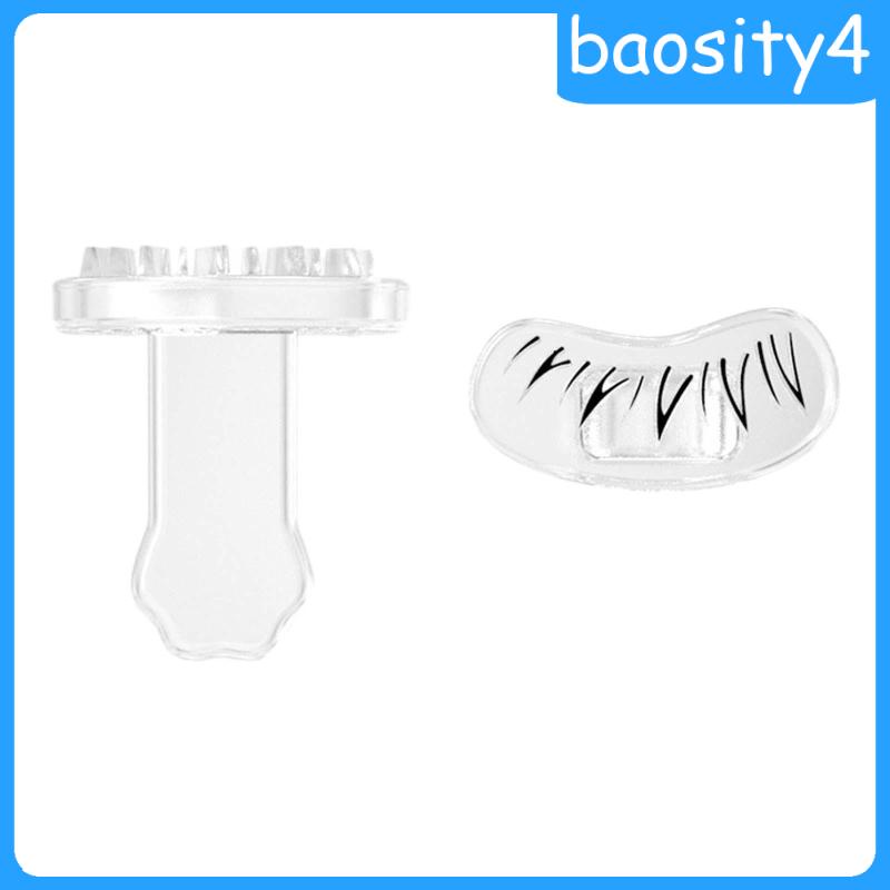 Set 2 Con Dấu In Lông Mi Dưới Dùng Trong Nhà Và Ngoài Trời