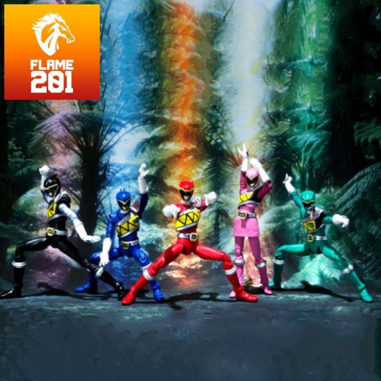 TPHCM TPHCM Đồ chơi siêu nhân Mô hình SHF KYORYUGER FULLSET tặng kèm xe