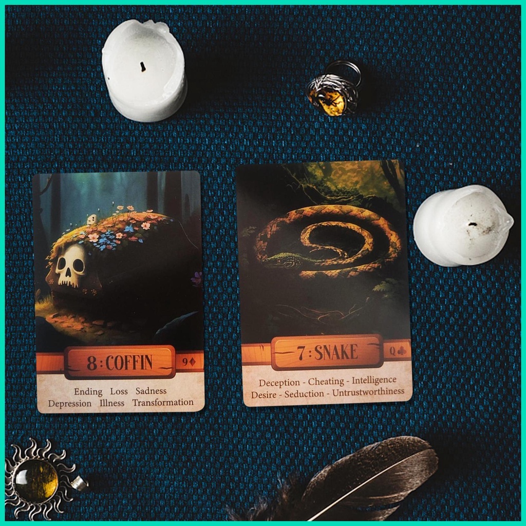 Bộ Bài tarot 36 Lá oracle Đa Năng