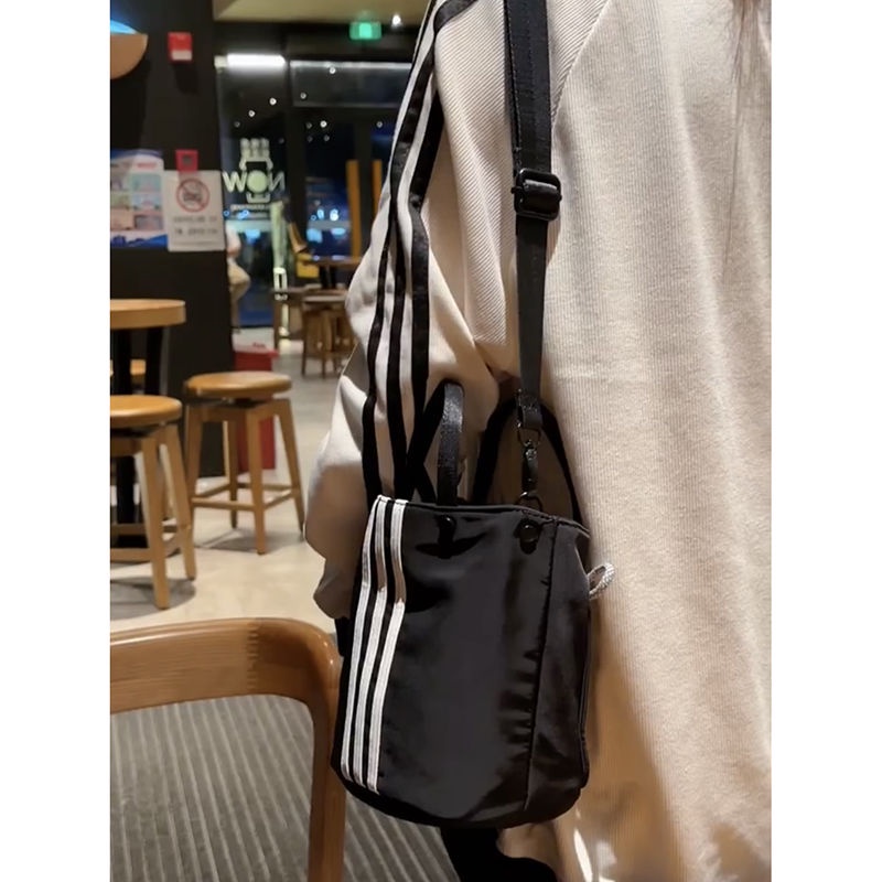 Jh Hàng Có Sẵn Túi Xách Đeo Vai Ba Ngăn Bằng Vải oxford Nhỏ Phong Cách Mới Đơn Giản Dễ Phối Đồ Dành Cho Bạn Nữ