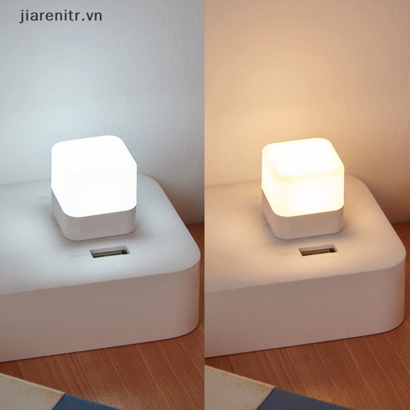 1 Đèn LED Mini Sạc USB Hình Tròn Bảo Vệ Mắt Dùng Khi Đọc Sách