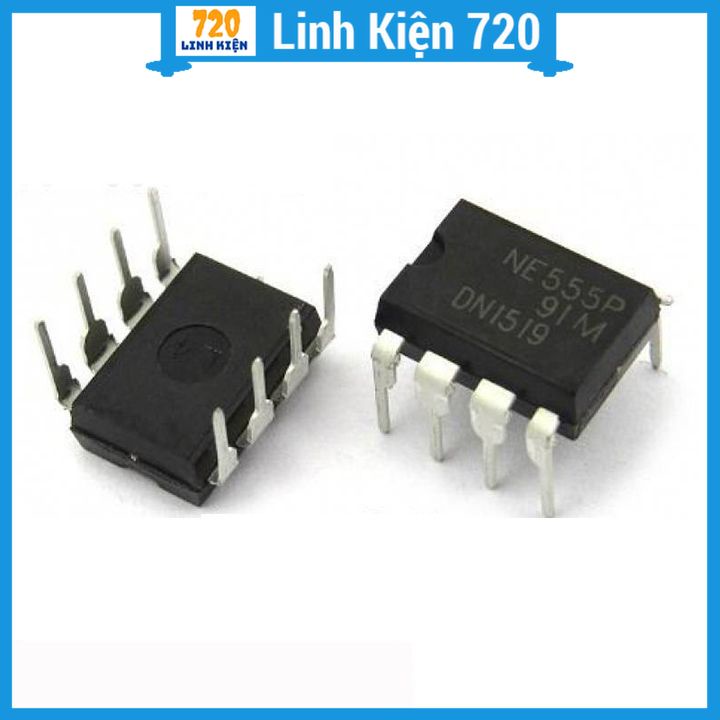 NE555 SOP8 / DIP8 - ic tạo xung dao động