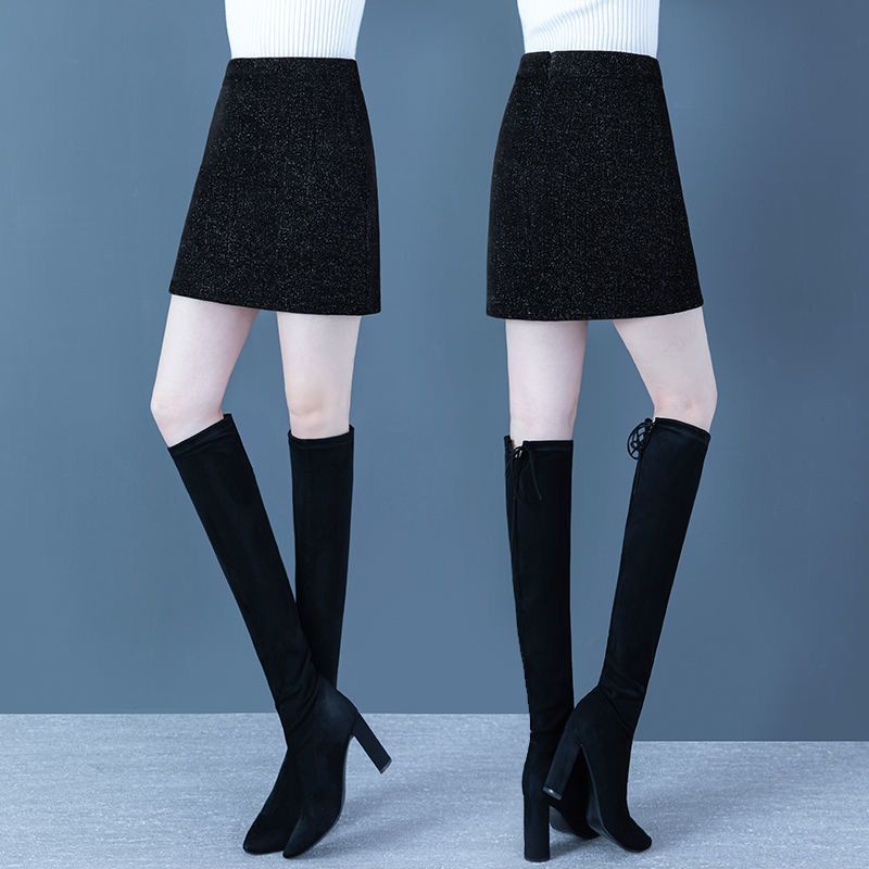 Chân Váy Lụa Lưng Cao Dáng Ngắn Thời Trang Cho Nữ