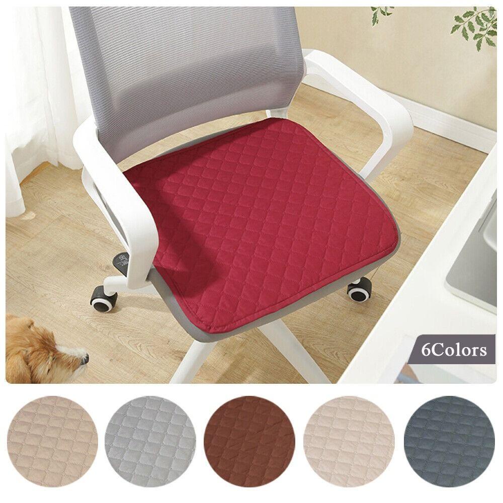 Đệm Lót Ghế Ngồi Hình Vuông Chất Liệu polyester Mỏng Chống Trượt / Thấm Nước Tiện Dụng