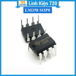 Lm358 dip, ic khuếch đại thuật toán