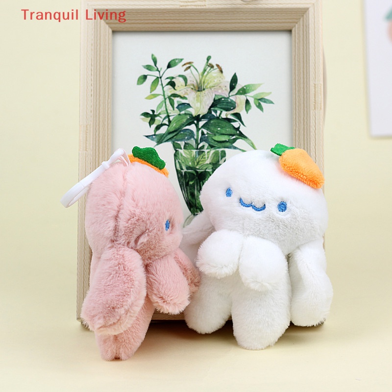 Móc Khóa Thỏ Bạch Tuộc Nhồi Bông Dễ Thương Trang Trí Túi Xách / Quà Tặng Cho Trẻ Em