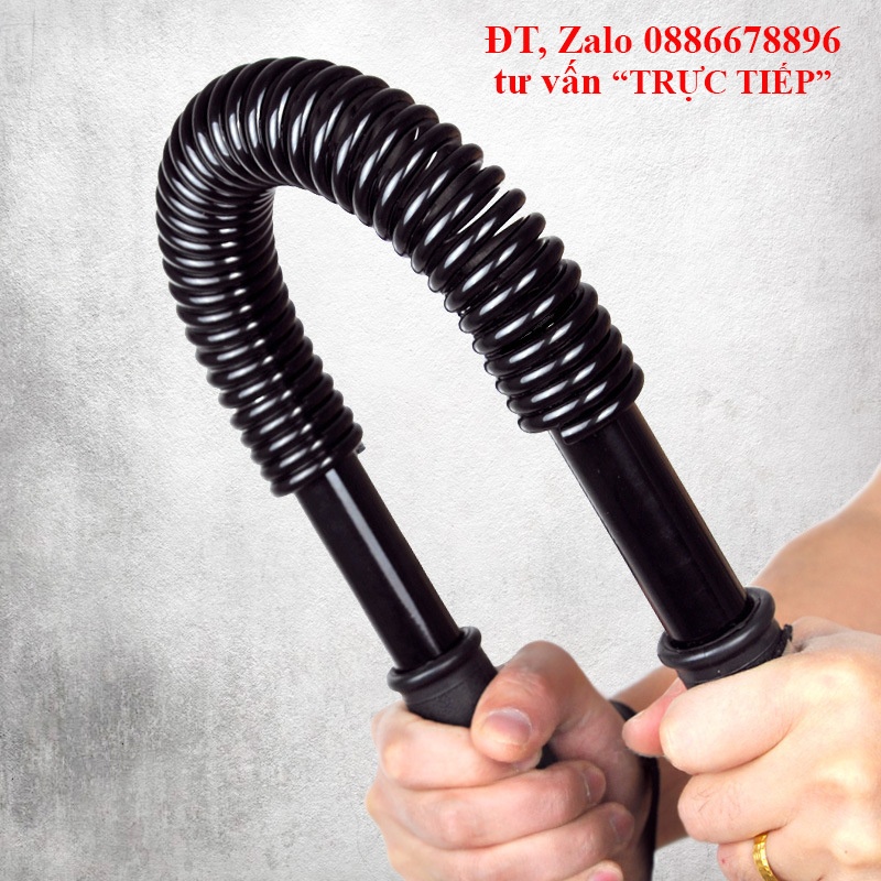 Gậy lò so tập cơ tay, đồ long đao 80kg, 70kg, 60kg, 50kg, 40kg, 30kg, 20kg, d