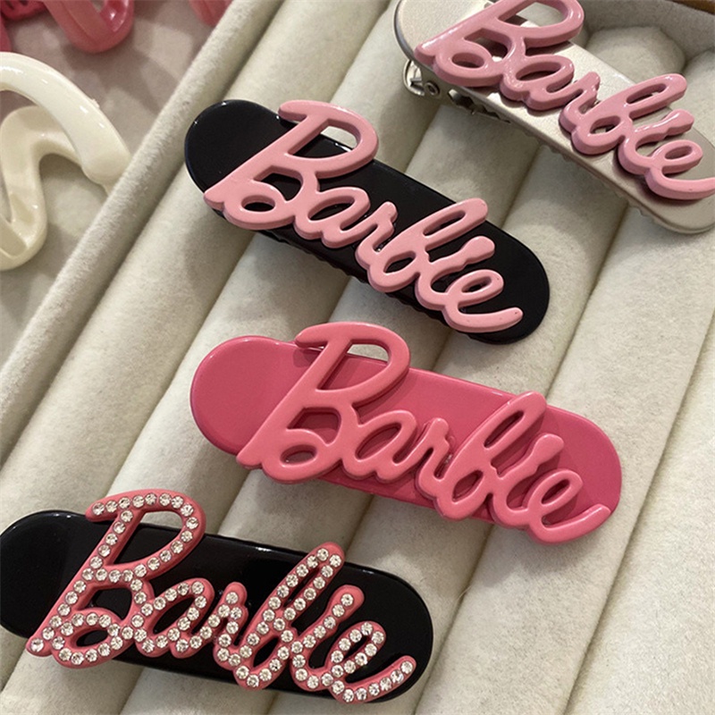 Kẹp Tóc Cá Mập Nhồi Bông Màu Hồng Dễ Thương Dành Cho Bạn Gái