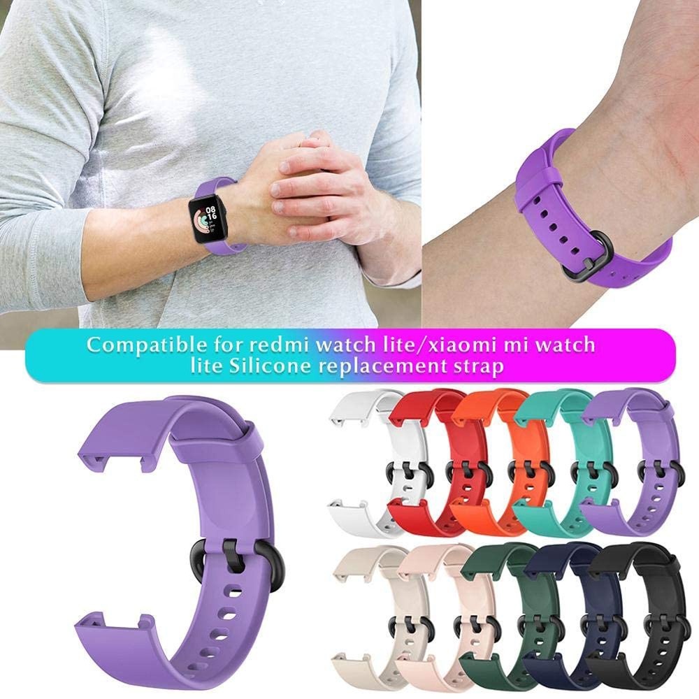 Silicone Dây Đeo Silicon Thay Thế Cho Đồng Hồ Thông Minh Xiaomi Mi Watch Lite / Redmi Watch 2 Lite