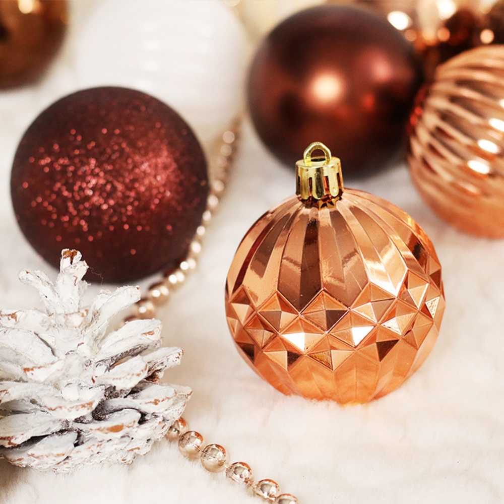 Quả Châu Trang Trí Cây Thông Giáng Sinh