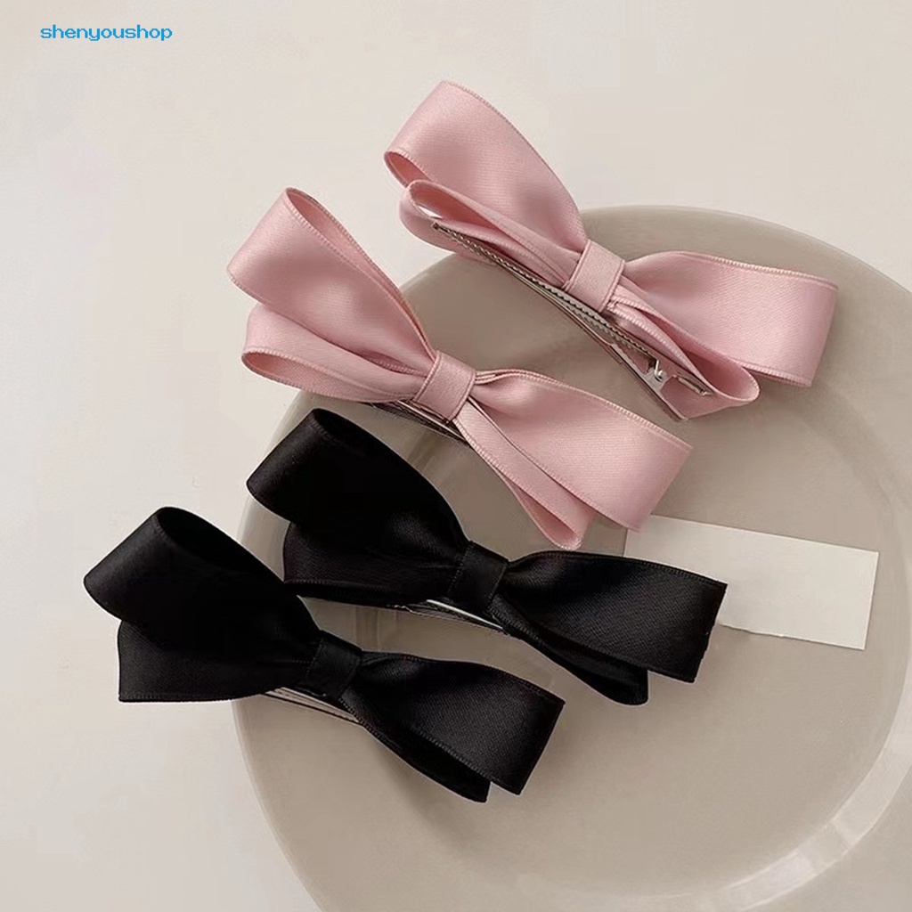 Kẹp Tóc Hình Nơ 3d Dễ Thương Dành Cho Nữ