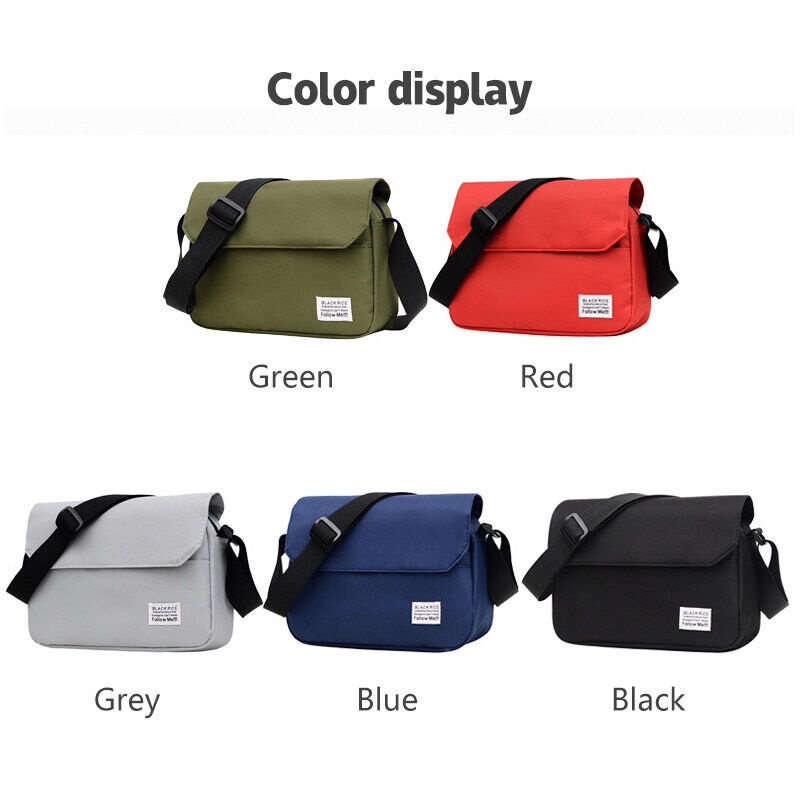 Túi Vải canvas Đeo Chéo Thời Trang Nam Nữ