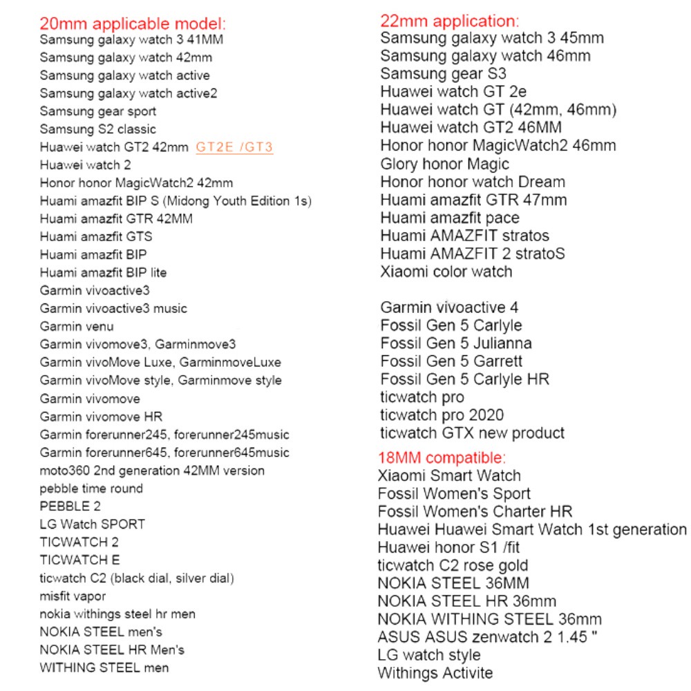 Dây đeo đồng hồ silicon phát hành nhanh 20mm 22mm cho samsung watch 3 41 45mm galaxy watch 42mm 46mm active 2 40mm 44mm