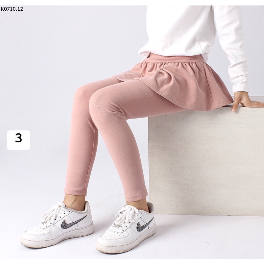 Quần liền váy thun cotton