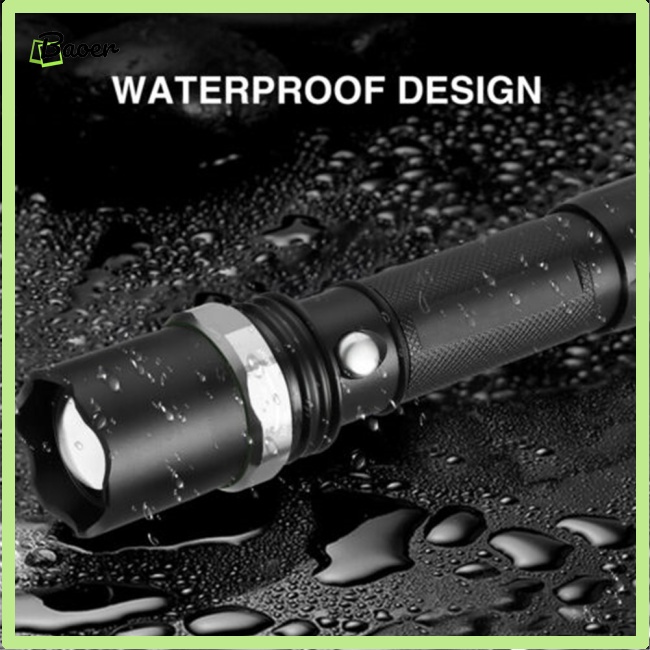 Đèn Pin Siêu Sáng 90000Lm 3 Chế Độ Chính Hãng 100% Sử Dụng Ngoài Trời