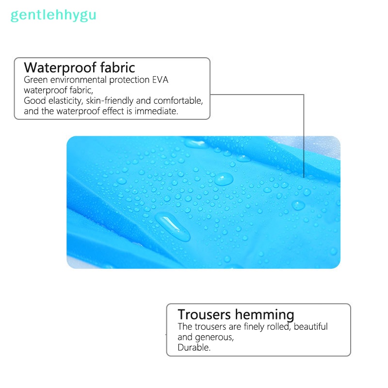 Gentgu Quần Đi Mưa Bằng pu Chống Thấm Nước Tiện Dụng Cho Bé