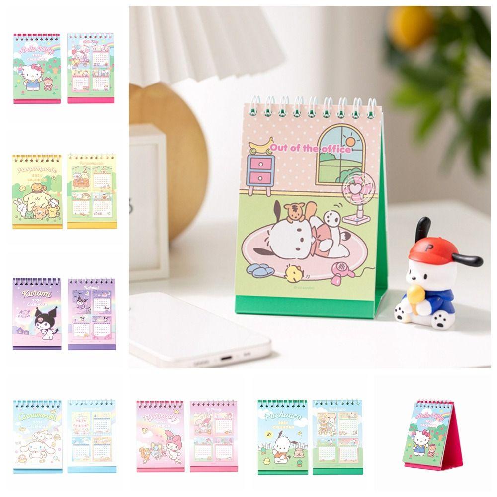 Lịch Để Bàn mini 2024 Kumi Hoạt Hình Dễ Thương Cho Bé Gái