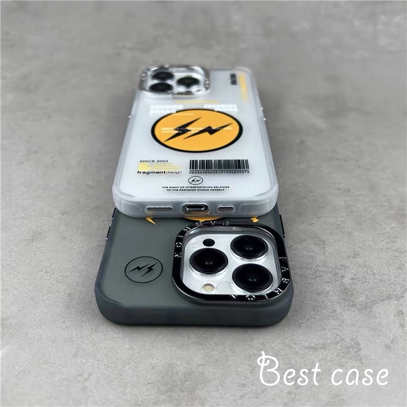 Ốp Điện Thoại acrylic Cứng In Hình Tia Chớp Cho iphone 11 12 13 14 15 pro max