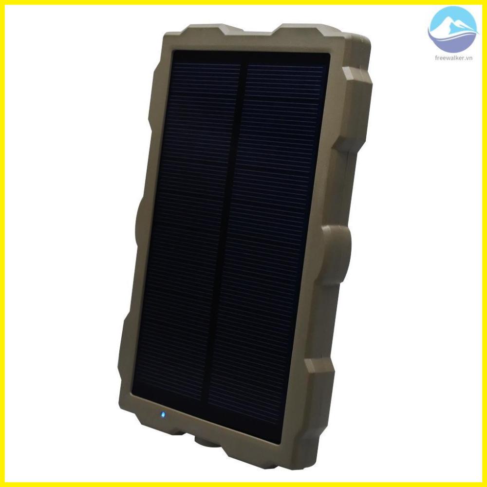 Infrared Hunting Camera Solar Panel - Outdoor Sun-Powered Charging Plate for Wildlife Observation